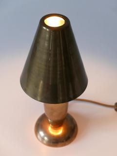 Gunther Lambert Rare Lovely Mid Century Modern Brass Side Table Lamp by Lambert Germany 1970s - 3478219