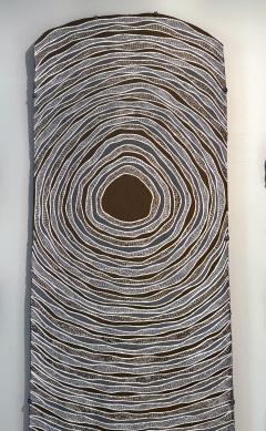 Gunybi Ganambarr Contemporary Aboriginal Art on Bark by Gunybi Ganambarr Provenance - 4411867