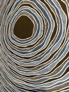 Gunybi Ganambarr Contemporary Aboriginal Art on Bark by Gunybi Ganambarr Provenance - 4411870