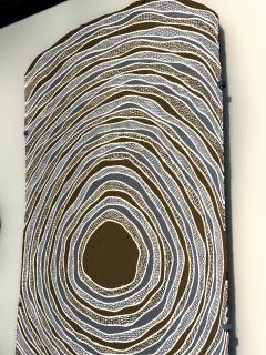 Gunybi Ganambarr Contemporary Aboriginal Art on Bark by Gunybi Ganambarr Provenance - 4411879