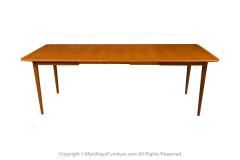 Gustav Bahus Norway Large Dining Table Mid Century Teak by Gustav Bahus - 3650080