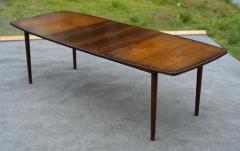 Gustav Bahus Unusual Rastad Relling for Gustav Model R3 Rosewood Dining Table with 2 Leaves - 4190811