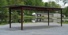 Gustav Bahus Unusual Rastad Relling for Gustav Model R3 Rosewood Dining Table with 2 Leaves - 4190816