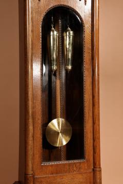 Gustav Becker German Oak Gr nderzeit Historismus Longcase Clock Circa 1920 - 3328305