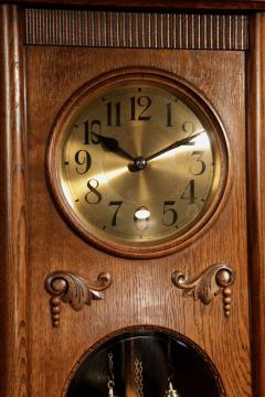 Gustav Becker German Oak Gr nderzeit Historismus Longcase Clock Circa 1920 - 3328311