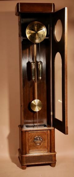 Gustav Becker German Oak Gr nderzeit Historismus Longcase Clock Circa 1920 - 3328332