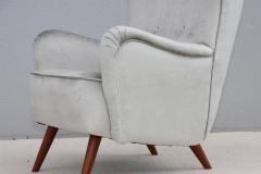 Gustav Bergmann Gustav Bergmann Modernist Lounge Chair In Velvet - 4585056