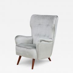 Gustav Bergmann Gustav Bergmann Modernist Lounge Chair In Velvet - 4585090