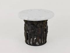 Gustav Gurschner Gustav Gurschner attr Art Nouveau Bacchus Putto Centerpiece Bronze Marble - 4050304