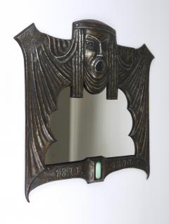 Gustav Klimt Vienna Secession Art Nouveau Gustav Klimt Attr Tragedy Theater Wall Mirror - 4451496