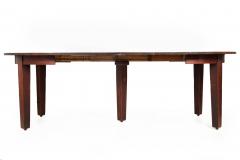 Gustav Stickley Arts Crafts Extending Oak Dining Table no 632 c 1910 - 4502899