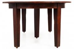 Gustav Stickley Arts Crafts Extending Oak Dining Table no 632 c 1910 - 4502904