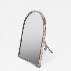 Gustave Keller 1950s French sterling silver dressing table mirror by G Keller Freres Paris - 781087