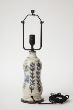 Gustave Raynaud Ceramic Table Lamp by Gustave Reynaud for Le Murier Vallauris France c 1960 - 1936966