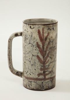 Gustave Raynaud Decorative Vintage Ceramic Jug by Gustave Raynaud circa 1960 - 1281640