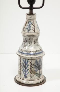 Gustave Reynaud Ceramic lamp by Gustave Reynaud Vallauris France - 3005947