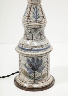 Gustave Reynaud Ceramic lamp by Gustave Reynaud Vallauris France - 3005958
