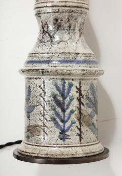 Gustave Reynaud Ceramic lamp by Gustave Reynaud Vallauris France - 3005959