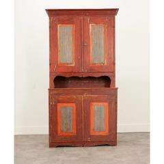 Gustavian 19th Century Cabinet with Original Paint - 2814623