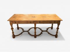 Gustavian Bleached Wood Barley Twist Table Europe 18th 19th c  - 4239253