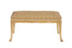 Gustavian Giltwood Window Bench - 4731627
