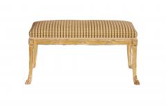 Gustavian Giltwood Window Bench - 4731630