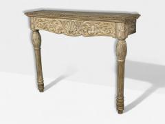 Gustavian Grey Paint Pine Paint Decorated Wall Mounted Consoles Sweden 1950s - 4413751