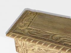 Gustavian Grey Paint Pine Paint Decorated Wall Mounted Consoles Sweden 1950s - 4413754