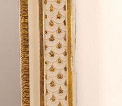 Gustavian Mirror with Old Plate and Enamel Paint Sweden circa 1820 - 2958672