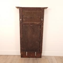 Gustavian Mirror with Old Plate and Enamel Paint Sweden circa 1820 - 2958676