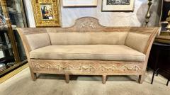 Gustavian Neoclassical Sofa c 1800 1810 - 4276656