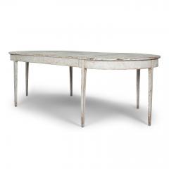 Gustavian Painted Dining Table Circa 1810 - 4051447