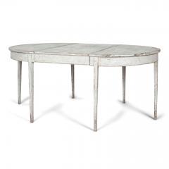 Gustavian Painted Dining Table Circa 1810 - 4051452