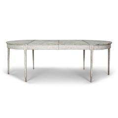 Gustavian Painted Dining Table Circa 1810 - 4051457