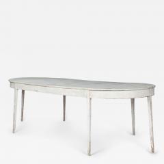 Gustavian Painted Dining Table Circa 1810 - 4288414