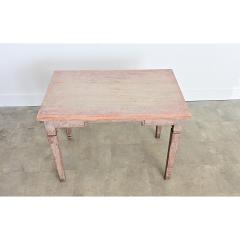 Gustavian Period 18th Century Swedish Painted Center Table - 4550072