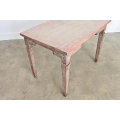 Gustavian Period 18th Century Swedish Painted Center Table - 4550075