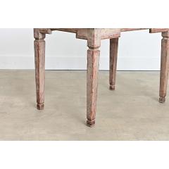 Gustavian Period 18th Century Swedish Painted Center Table - 4550091