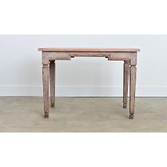 Gustavian Period 18th Century Swedish Painted Center Table - 4550097