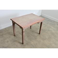 Gustavian Period 18th Century Swedish Painted Center Table - 4550098