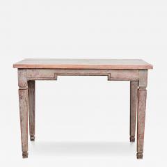 Gustavian Period 18th Century Swedish Painted Center Table - 4581741