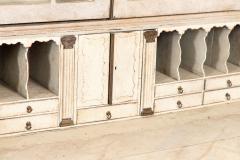 Gustavian Style Drop Front or Slant Front Secretary Late 19th Century - 3392537