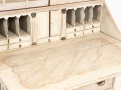 Gustavian Style Drop Front or Slant Front Secretary Late 19th Century - 3392538