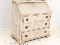 Gustavian Style Drop Front or Slant Front Secretary Late 19th Century - 3392540