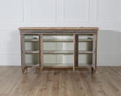 Gustavian Style Painted Sideboard with Reeded Doors circa 1900 - 4223369