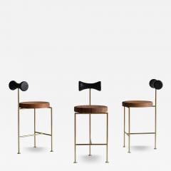 Gustavo Bittencourt Set of 3 Torno stools by Brazilian Designer Gustavo Bittencourt 2026 - 4521217