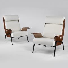 Gustavo Pulitzer Finali Rare pair of Alba chairs - 2801320