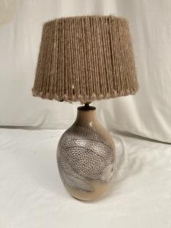 Guy Rey Millet 1970s Studio pottery ceramic lamp by Millet Vallauris - 3736010