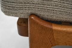 H Brockmann Petersen Danish Oak Armchair by H Brockmann Petersen for Komfort Denmark ca 1960s - 4080930