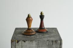 H Steinpatz H Steinpatz Pair of Hand Painted Amsterdamse School Table Lamps 1920s - 4468293
